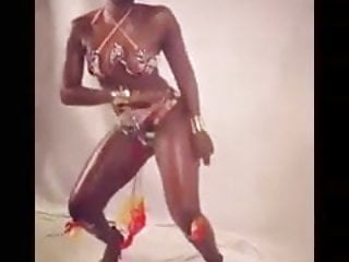 Ebony Belly Dancer