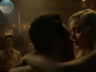 Bella Heathcote Rides Cock In While People Watch...