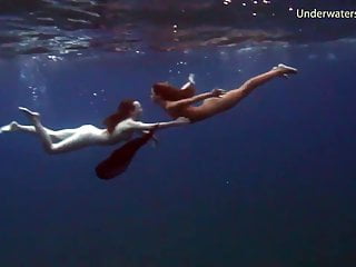 Pussy Water, Show Tits, Underwater Nude, Sea