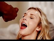 Blonde Totally Loves This Facial She's Receiving