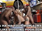 Your mom goes to wrong  garage