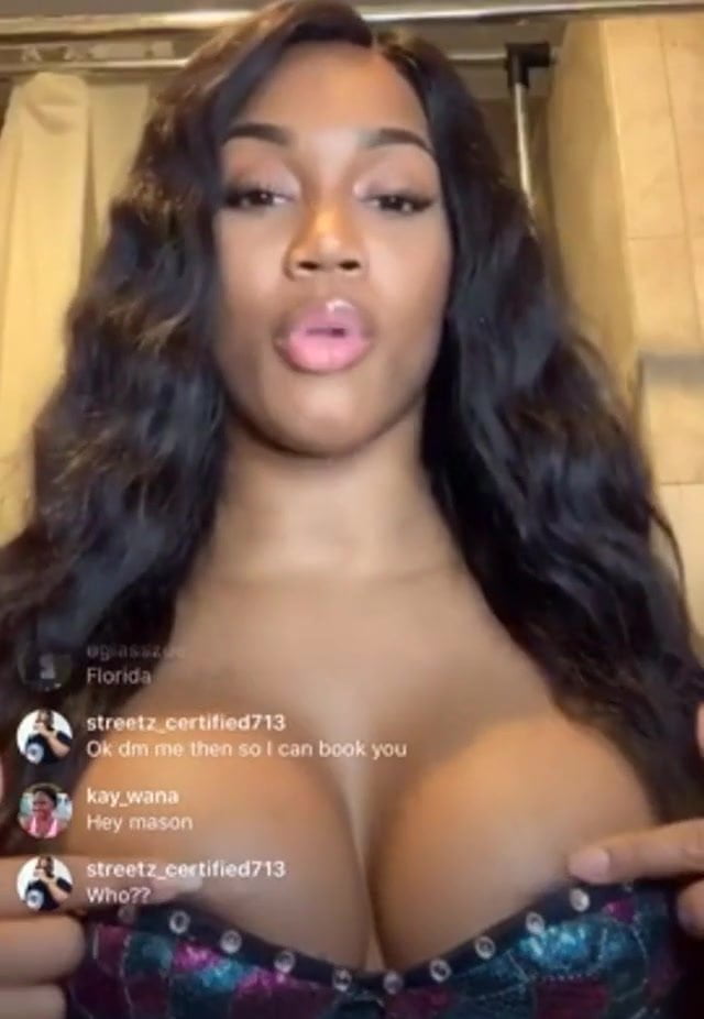 Ebony Nip Slips