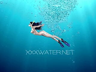  video: Hot big ass euro milf Sazan underwater erotics