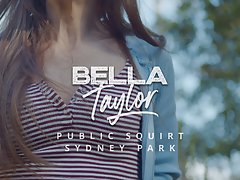 BELLA HIDES in a SYDNEY PARK again & MASTURBATES till she's a WET MESS! - MyLoveBunny xx