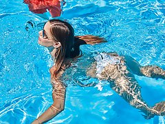 Swimming Pool &ndash; Best Milf Ever Angelica Naked