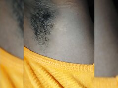 Hairy Armpits on Young Girl- Would You Sniff & Cum In It? 