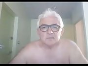 grandndpa stroke on webcam