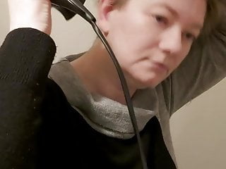 Mistress Ravenia Is Drying Her Hair...