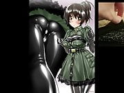 Running My Dick On Anime Girl In Latex Catsuit