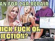 LOAN4K. Teen coquette Nathaly Teges wants to drive car but 