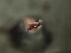 Voyeur: hole in the dressing room