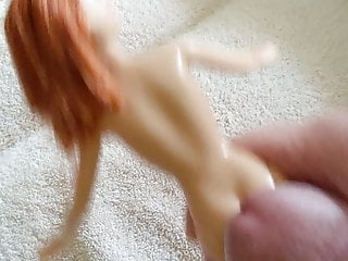Redhead Barbie Takes Cock...