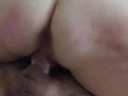 Wife fucked from behind close up