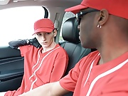 Young Twink Fucked By Black Coach After Baseball Practice