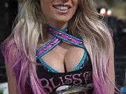 WWE - Alexa Bliss massive cleavage 02