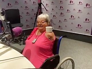 Radio Station, Interview, Big Tit Blonde, Old