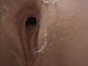 Wifes pussy gaped.