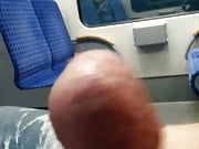 Feetlover812 cum in public Train