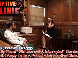 SFW - NonNude BTS From Kitty Catherine's Girl Journalist Interrupted, Bloopers and Discussions, Film At CaptiveClinicCom