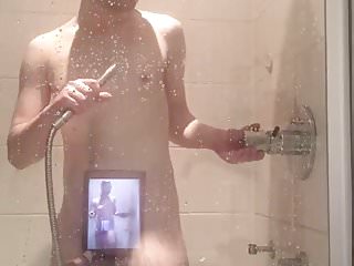 Masturbation in shower...