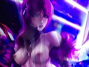 Evelynn KDA body makes me excited cum ejaculate Tribute SOP