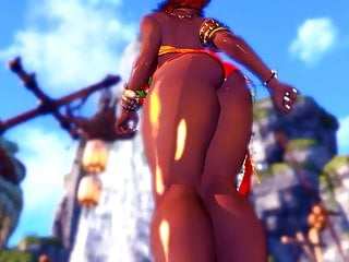 Beach Big Tits porno: Sexy Gon Bikini Booty Dance