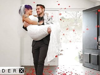 Genderx - Ts Foxxy Butt Fucked On Her Wedding Night