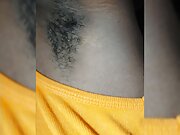 Hairy Armpits on Young Girl- Would You Sniff & Cum In It? 