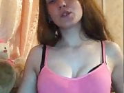 Russian camgirl watching cock