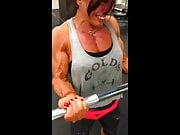 Muscle Girl Biceps 