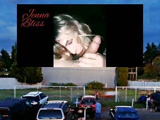 Jenna Bliss at the drive in