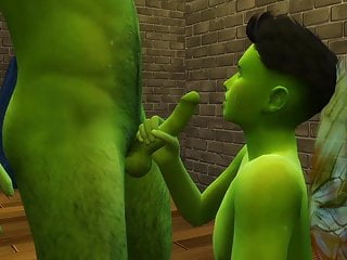 Swamp elves gay sims4 cartoon...