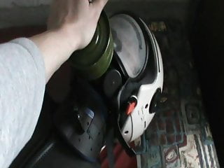 Neoprene Bodybag, Gasmask And Biker Helmet - 2