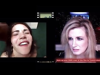 Grace Randolph Reacts To Faith Leon Cum Facial