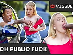 PUBLIC: Black Dude bangs White Teen in His Car! MISSDEEP.com