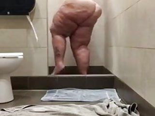 Showering, Big Ass, Ass Pussy, Pussy