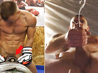 A Real Mma Fighter Fucks A Virtual Gay Man During A Workout In The Gym…