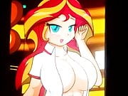 Sunset Shimmer Cum tribute