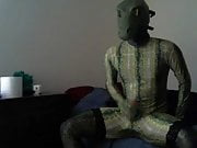 zentai komodo dragon wanking