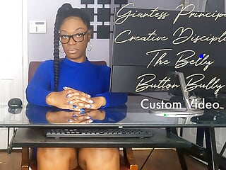 Giantess Principals Creative Discipline - the Belly Button Bully - Custom