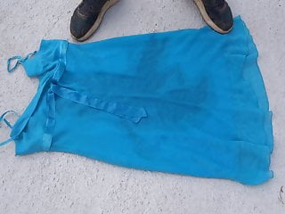 Piss on turquoise 2 dress...