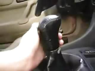 Pretty Teacher Rides A Gear Stick