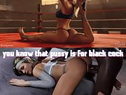 Blacked waifu - Cassie cage is only for BBC