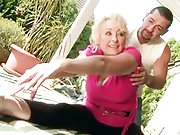 Granny Fucks New Yoga Teacher