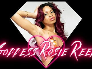 Rosie Reed Worship video: GODDESS ROSIE REED - BODY WORSHIP JOI - JERK OFF INSTRUCTIONS, PERFECT BODY, BOOTY, EBONY, FAT ASS