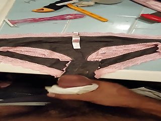 Grey&amp;pink panties part 2