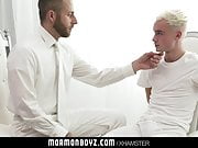 MormonBoyz-Horny twink missionary jerked off by priest daddy