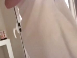  video: Mom get naked in hotel room whilst sharing bed with step son