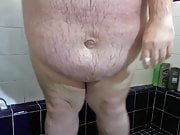 Fat guy in the shower #8
