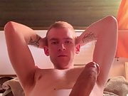 He has a big one cock and he wanking